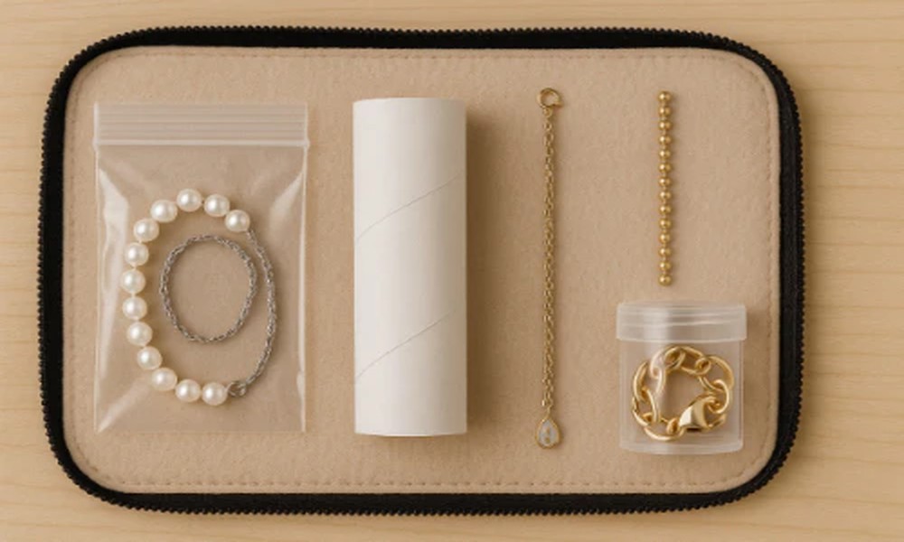 How to Pack Jewellery for Travel Without Tangling or Snapping Chains
